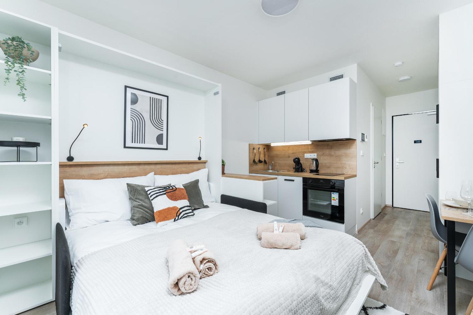 Mymozart Apartments Prague By Rentero Property エクステリア 写真